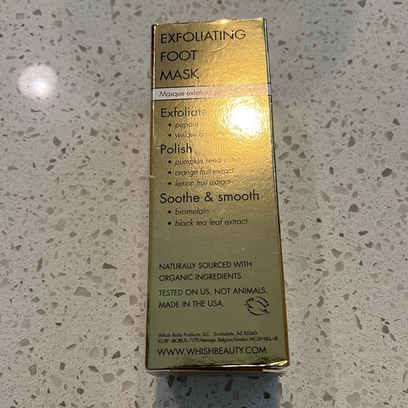 Whish Exfoliating Foot Mask BRAND NEW - Picture 3 of 4